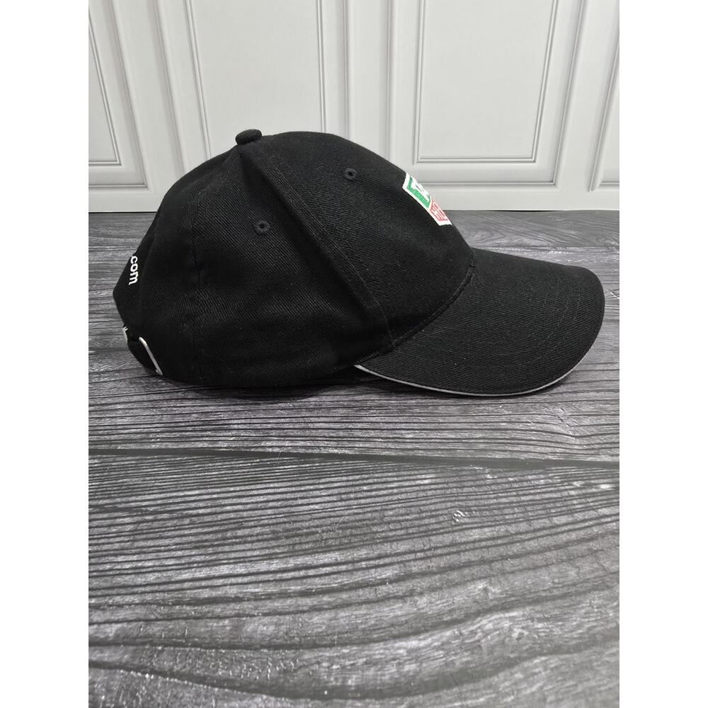 TAG Heuer Watches Baseball Hat Cap Strapback Adjustable Black Logo Promo - Picture 7 of 9